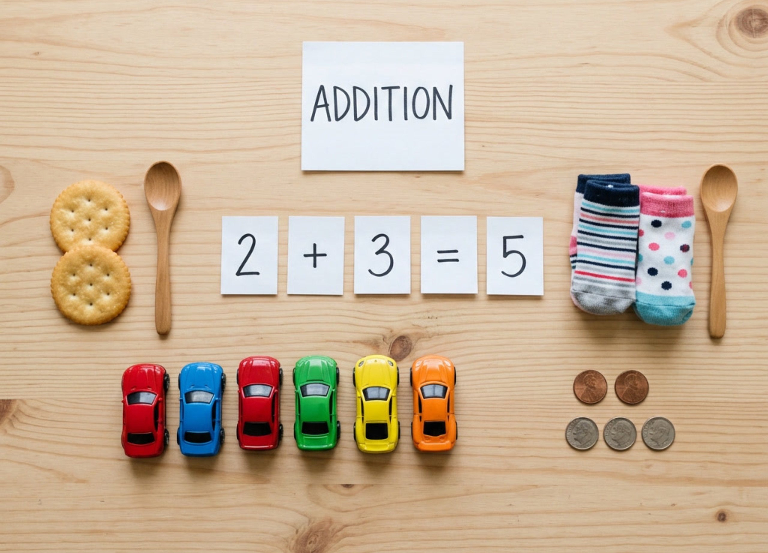 Hands-on addition activities