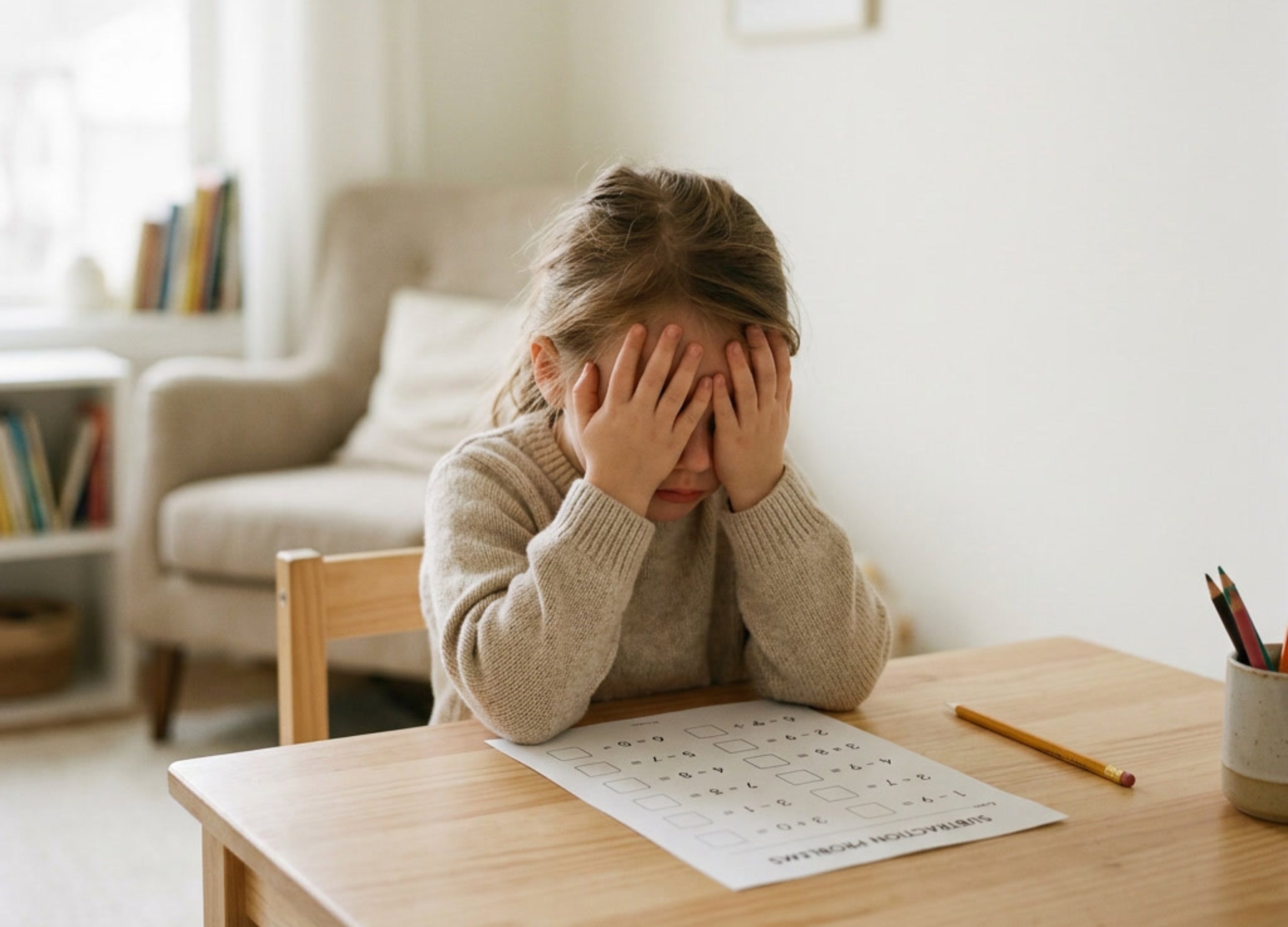 How to help a child who hates math