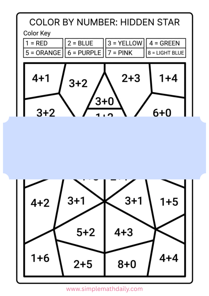 free addition within 10 worksheets